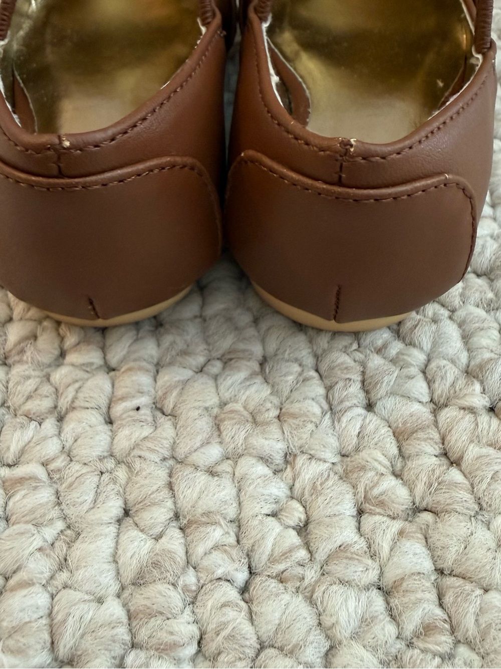 Janie and Jack Bridle Bit Ballet Flat Mary Jane’s Size 4c - Picture 7 of 8